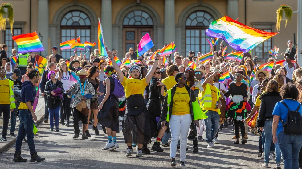 Uppsala Pride 2018. I år intar Pride UKK. 
