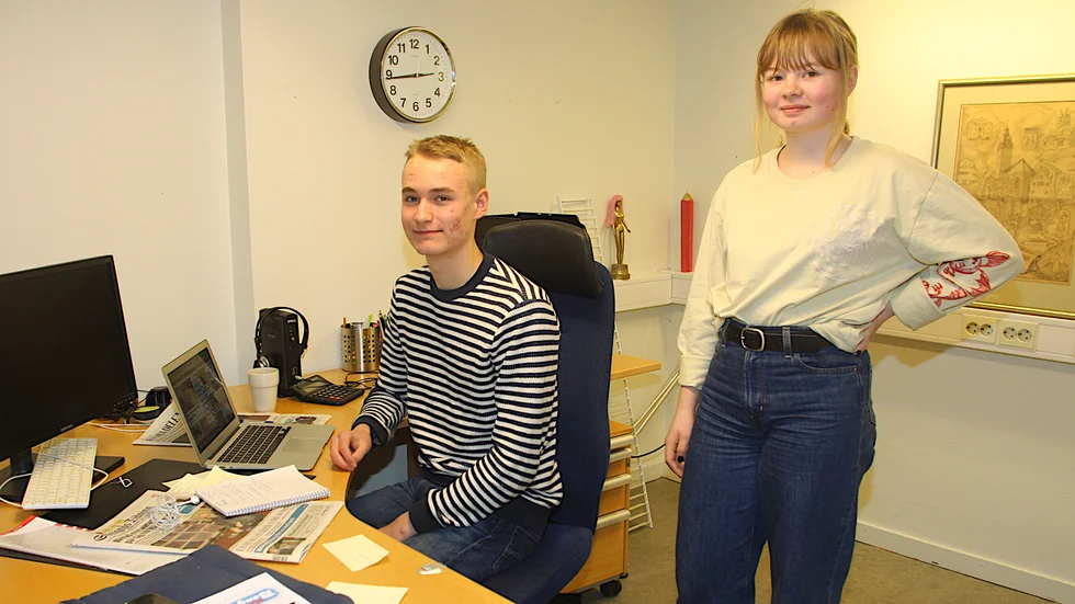 Thure Essén och Alva Ottenäs har veckan som gick praoat på Strengnäs Tidning och Eskilstuna-Kuriren. De har fått följa redaktionens arbete och själva fått skriva.