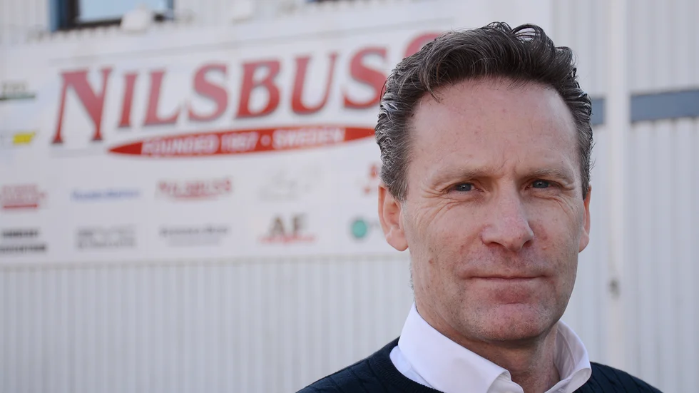Anders Fransson, ägare till Nilsbuss har sett en minskning på bokningssidan.