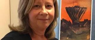 Lokal konstnär ställer ut på NK-villan