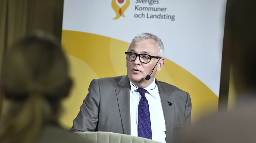 Anders Knape, ordförande för Sveriges Kommuner och Regioner. Arkivbild.