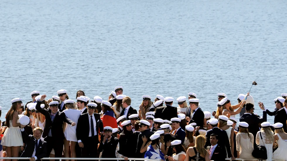 Skolverkets generaldirektör avråder från att ha studentfiranden under rådande situation. Arkivbild.