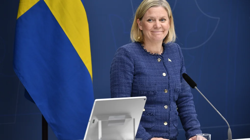 Finansminister Magdalena Andersson (S) ska i dag presentera vårpropsoitionen. Arkivbild.