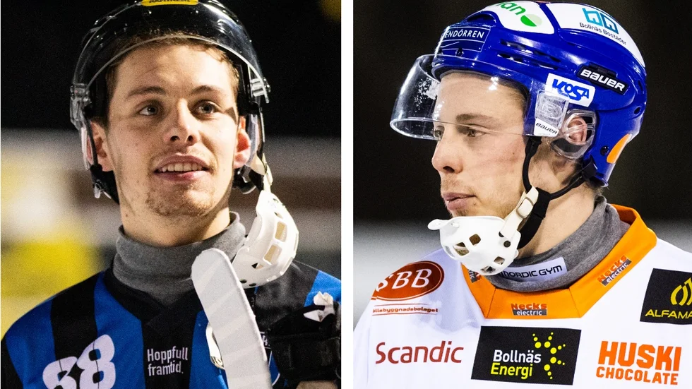 Samuel Heeger (t v) stannar i Sirius, som - enligt vad UNT erfar - har Bollnässpelaren Jens Wik på agendan.
