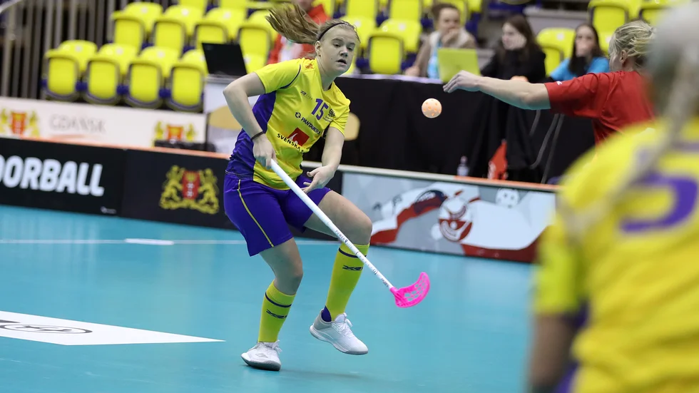 Ellen Bäckstedt gjorde nio poäng på tre matcher, bara Veera Kauppi gjorde fler (10).