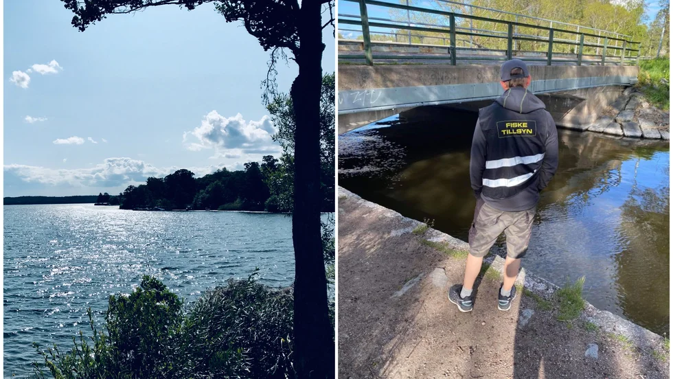 Fisketillsyn vid Garnsviken i Sigtuna. 