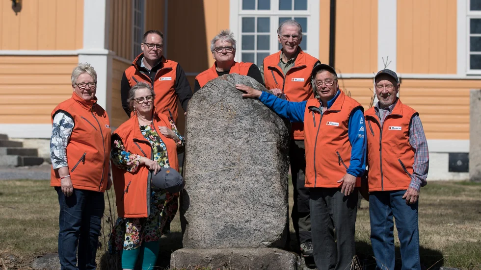 I dag är Raan.nu en av länets största kulturföreningar. 
Från vänster: Agneta Löf, Birgitta Johansson Norberg, Lars Sjöberg, Leif ”Liffen” Larsson, Seth Holmvall, Kent Höglund och Tore Sundqvist. 

