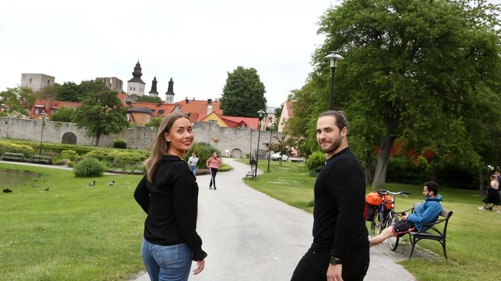 Linnéa Johansson och Francisco Baena har tagit fram ett koncept med demokratihubbar, som redan lanserats på Instagram.