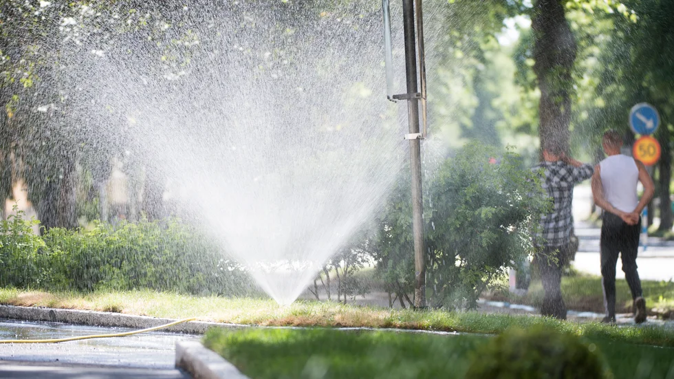 Värmebölja. Det råder bevattningsförbud i Nyköping, Trosa och Gnesta. Kanske kan vattenbristen få oss att konsumera vatten - och andra naturresurser - mer hållbart framöver? 