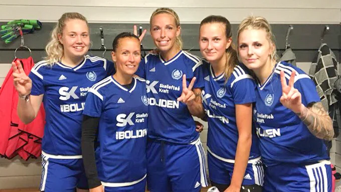 Clemensnäs målskyttar: Rebecca Nyström, Veronica Andersson, Sofia Lindström, Hanna Degerman, Cassandra Strömbäck.