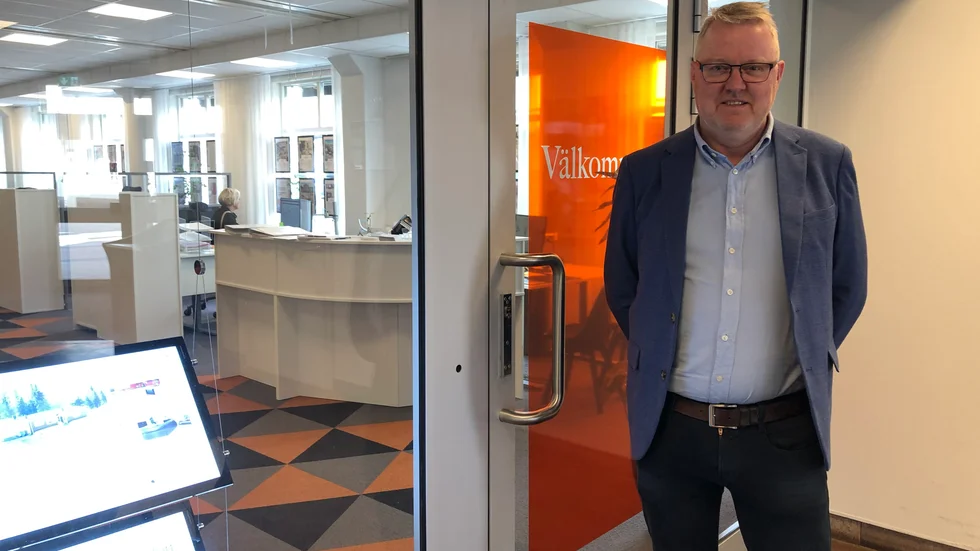 Trots stigande räntor och höjda driftkostnader ser märklaren Stefan Bergstedt ännu ingen prisnedgång på Piteås bostadsmarknad. (Arkivbild)