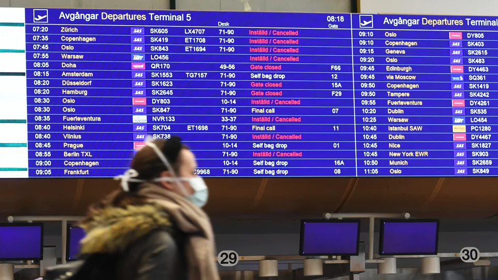 Oklart med ersättning till flygpassagerare. Arkivbild.
