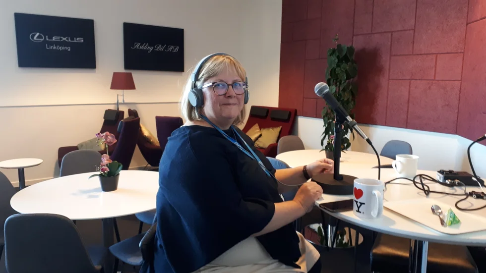 Camilla Leijon är vd på Linköping city support. 