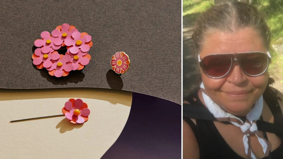 Susie Andersson, ordförande i Ärentuna scoutkår, ser positivt på att majblommans insamling blir digital i vår. 