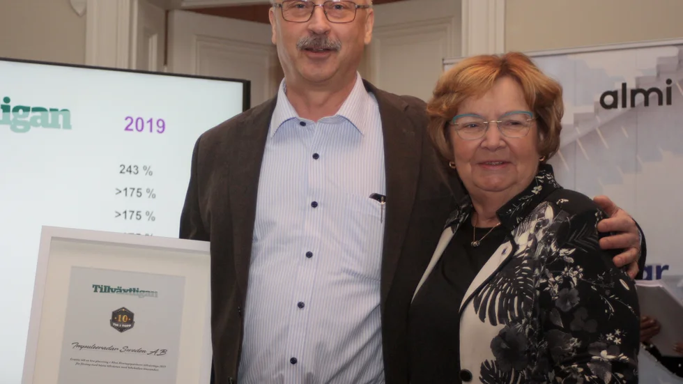 Berndt Johansson, Impulseradar och Västerbottens landshövding Magdalena Andersson.