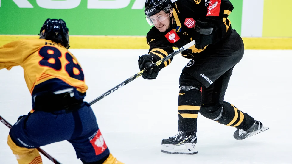 Jonathan Pudas satte 1–0 i första perioden. 