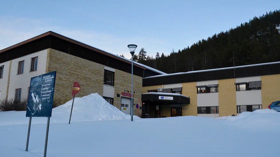 Vid sjukstugan i Malå ligger ett av de gamla skyddsrummen. Men det används numera till annat.