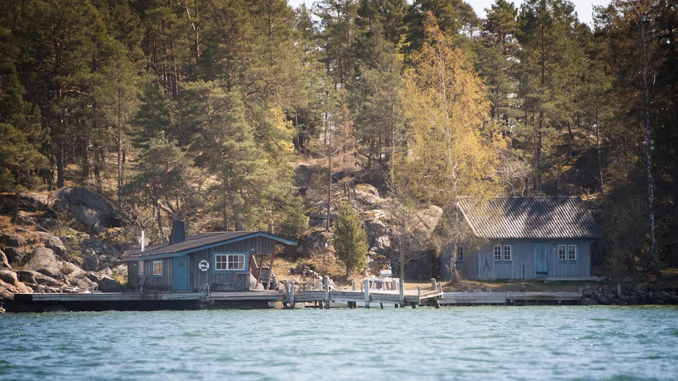 Kråmö där båttrafiken kommer att anlända två gånger om dagen.
