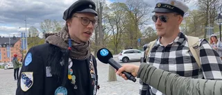 UNT TV: "Någon satte sig, men så kom polisen"