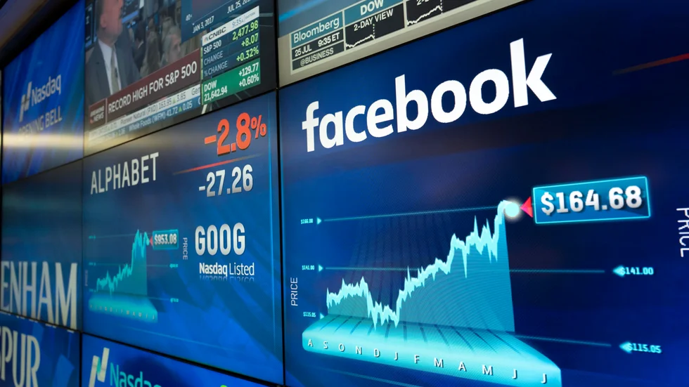 Facebook tillhörde vinnarna på Wall Street. Arkivbild.