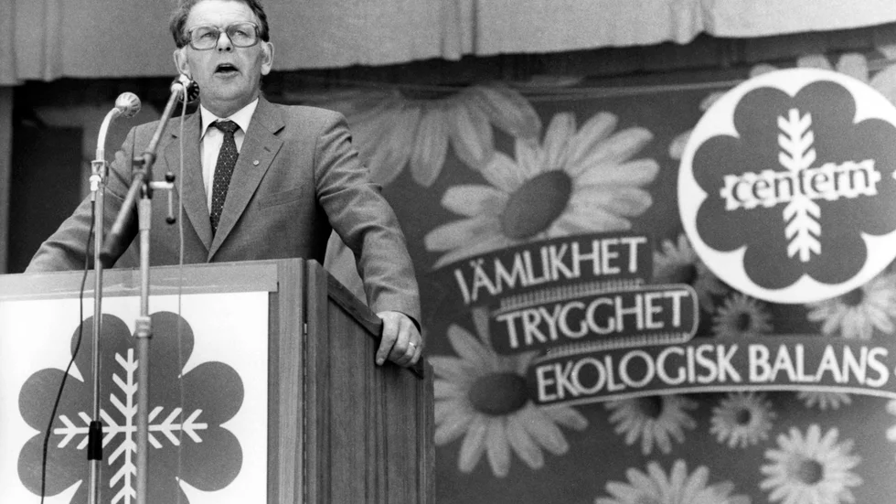 Thorbjörn Fälldin 1981, med budskap som gäller än i dag. 