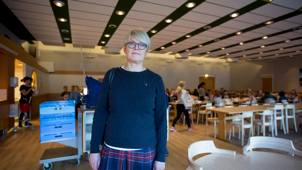Elice Ökvist, avdelningschef för grundskolan i Piteå kommun menar att förslaget inte går att genomföra. (Arkivbild)