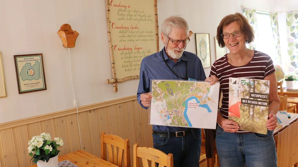 Arne och Gunilla Sävenstrand är på gång med en ny omgång av motionssatsningen Naturpasset. I år mer efterfrågat än någonsin.