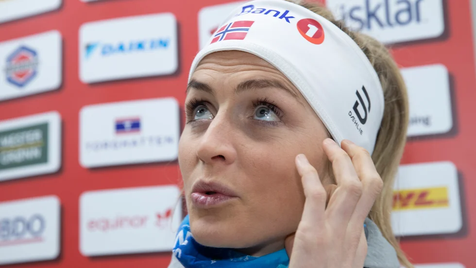 Är dopningsfällde Therese Johaug en tillräckligt stor förebild för att få Norges finaste idrottspris? Arkivbild