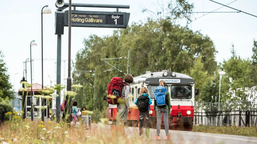 Förra året blev det inga resor för Inlandsbanan, men i år kör tågen som vanligt.