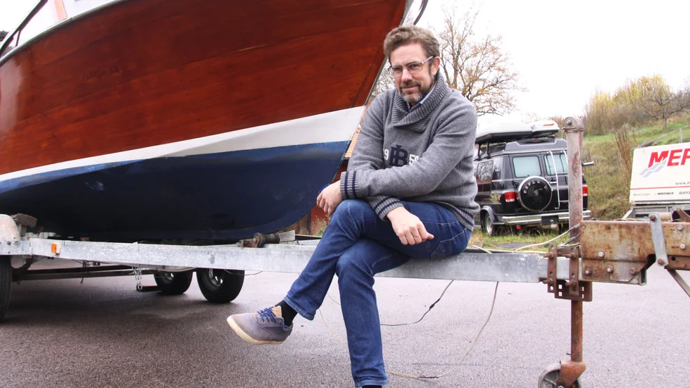 Anders Vaernéus (M) avsäger sig alla uppdrag i Kinda kommun. "Politiken på riksnivå har blivit så desillusionerad", säger han. Bilden är tagen i ett tidigare sammanhang. 