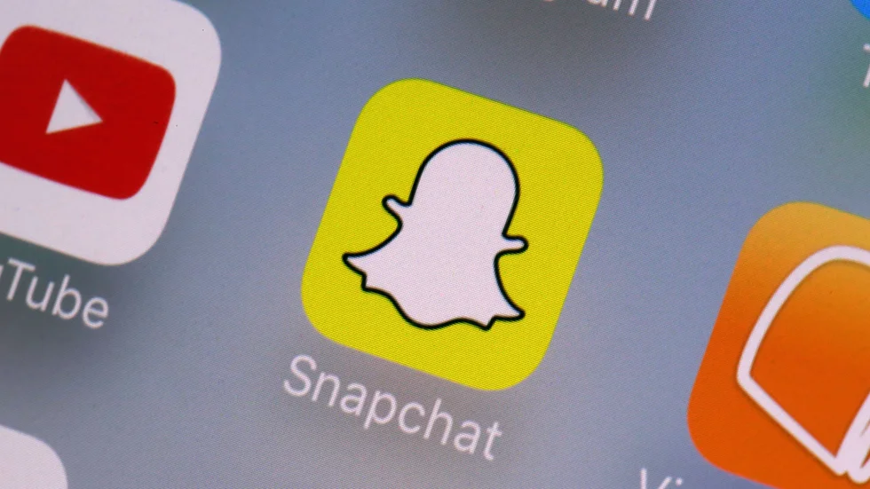 Sociala medie-företaget Snapchat är den senaste i raden att ta ställning mot delar av president Donald Trumps innehåll. Arkivbild.