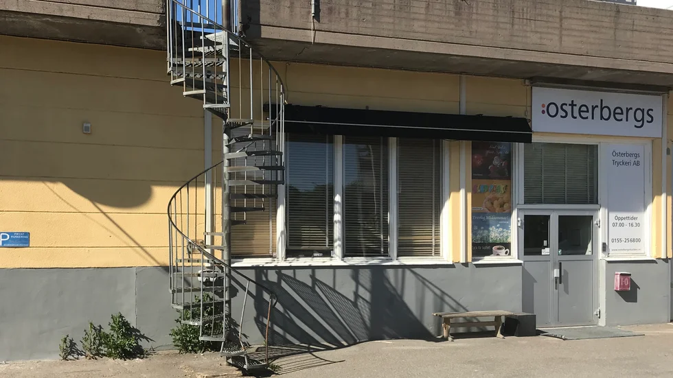 Österbergs tryckeri.