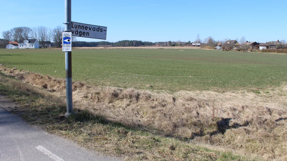 Utanför Sjögestad planeras ett nytt villaområde med 16 hus.