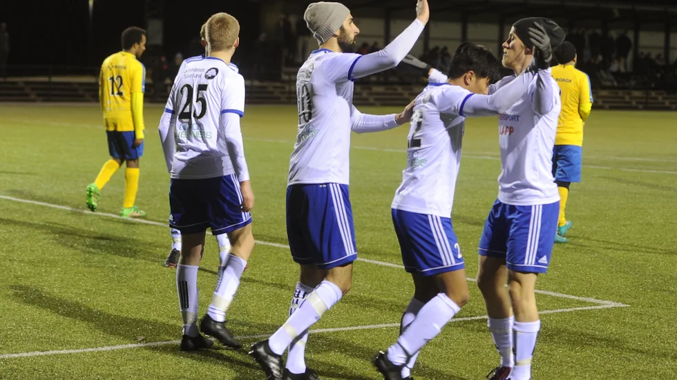 Läge för IFK-jubel igen? DM-matchen mot Södertälje ska av allt att döma spelas på lördag. (arkivbild)