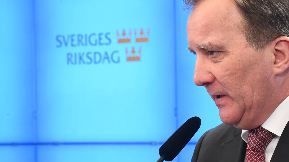 Statsminister Stefan Löfven (S). Arkivbild.