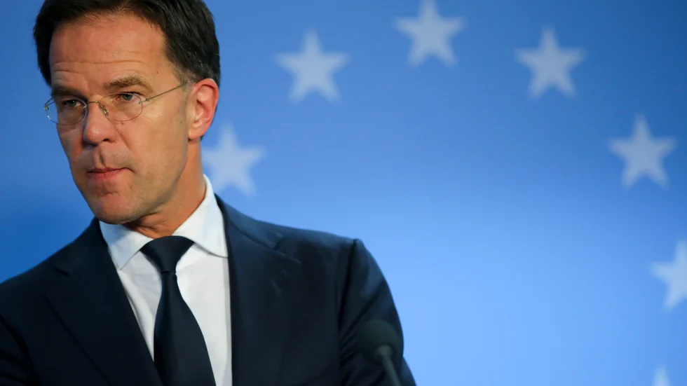 Nederländernas premiärminister Mark Rutte. Arkivbild.