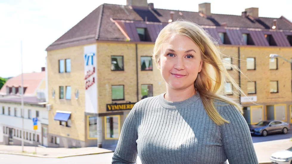 Jenn Hultberg, nyhetschef Vimmerby Tidning.