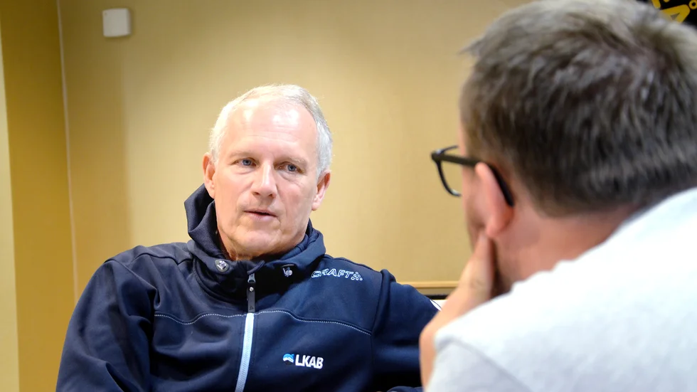 Luleå Hockeys vd Stefan Enbom.