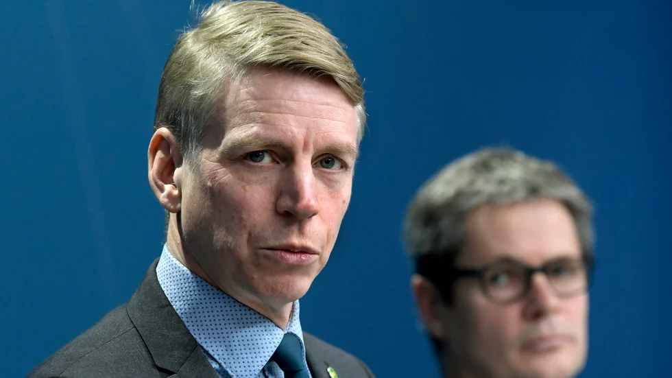 Miljö- och klimatminister Per Bolund (MP) ska bland annat besöka Northvolt under sin resa till Skellefteå.