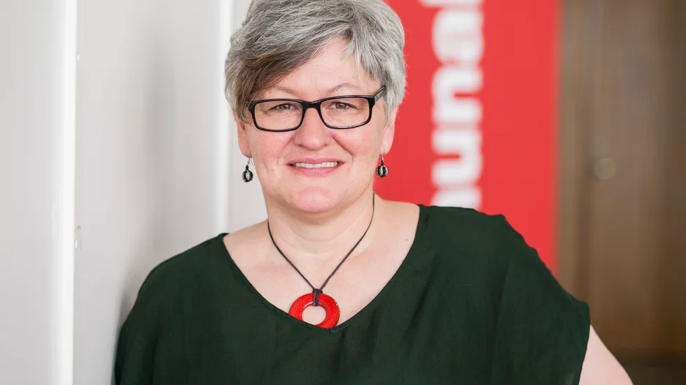 Barbro Andersson, avdelningsordförande Kommunal Mitt. 