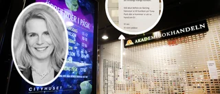 Akademibokhandeln stängd i centrum – öppen i Tuna park
