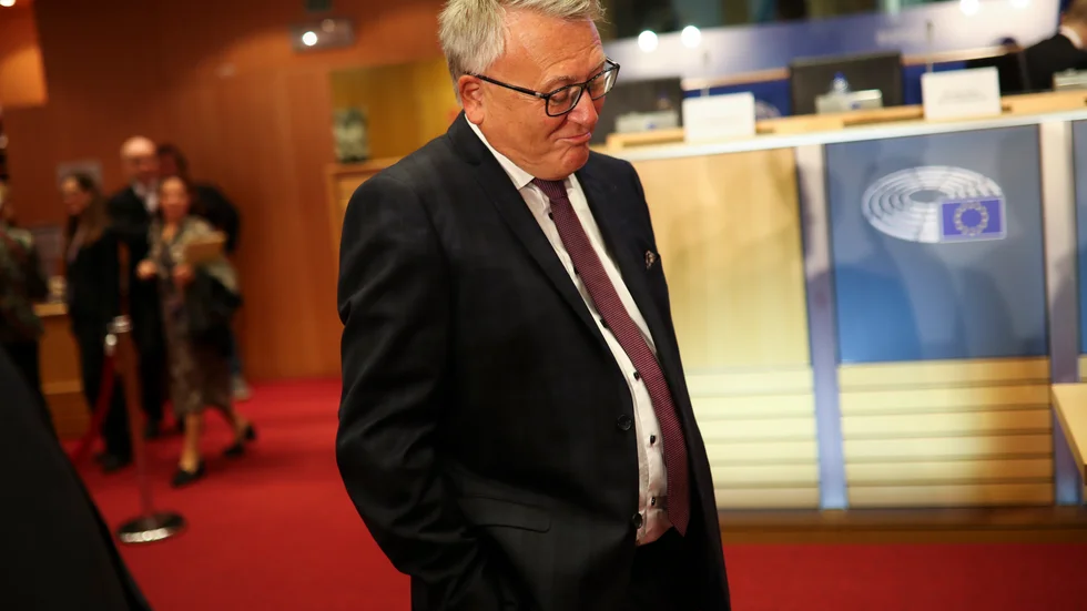 EU:s arbetsmarknadskommissionär Nicolas Schmit har tuffa dagar framför sig då arbetslösheten i EU väntas öka rekordartad på grund av coronakrisen. Arkivfoto.