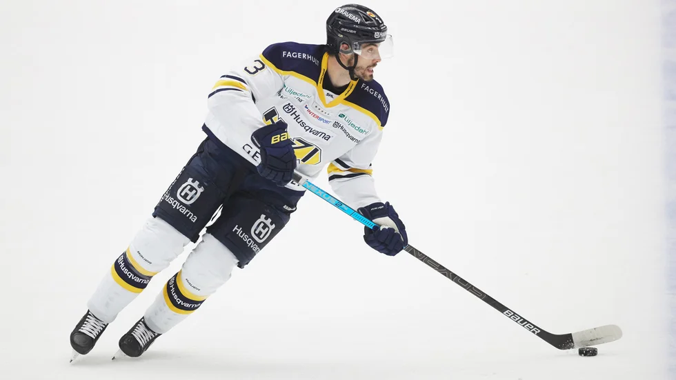 Markus Lauridsen lämnar HV71 för spel i Malmö. Arkivbild.