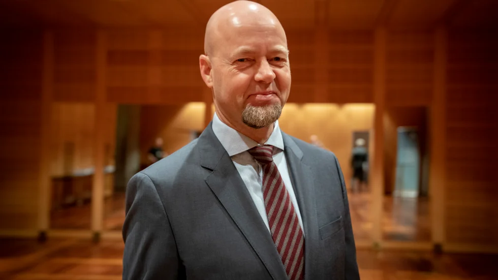 Yngve Slyngstad, chef för den norska oljefonden. Arkivbild.