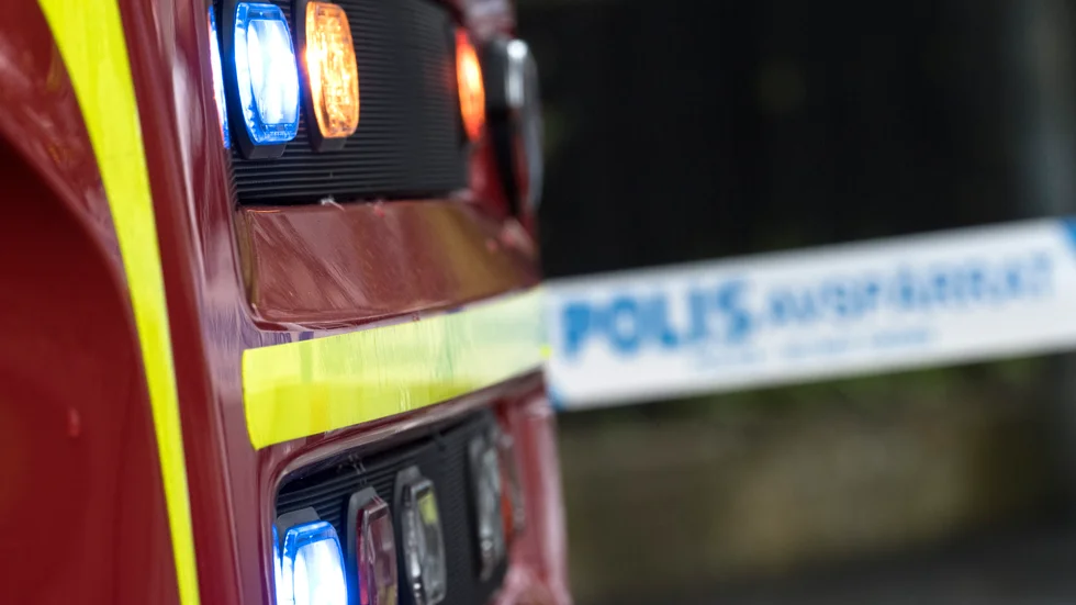 Polisen har anmält villabranden som allmänfarlig vårdslöshet och platsen ska spärras av för teknisk undersökning. Arkivbild.