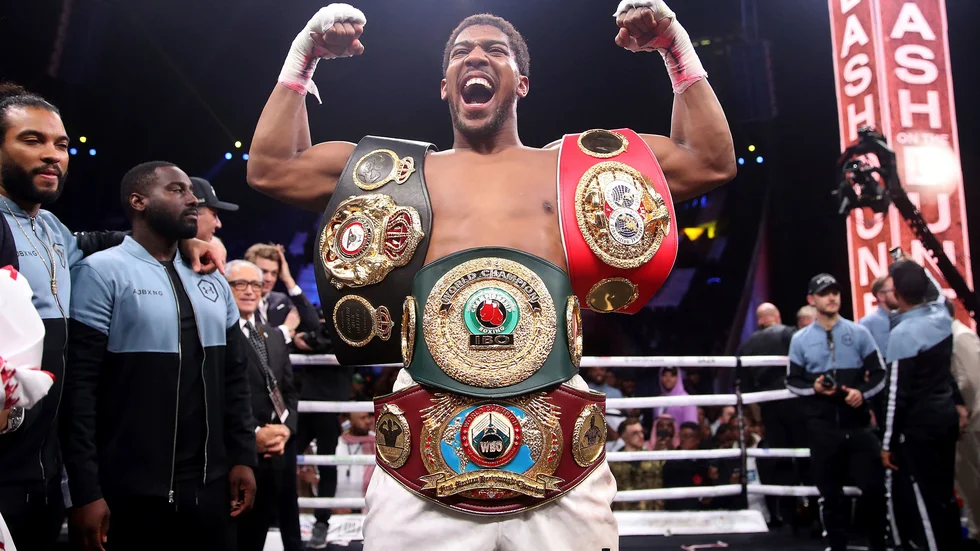 Anthony Joshua. Arkivbild.