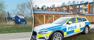 POLISEN: Husrannsakan i mordfallet - hund flögs ner 