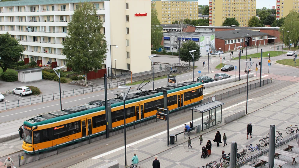 Gränspolisen slog till mot en lägenhet i Hageby.