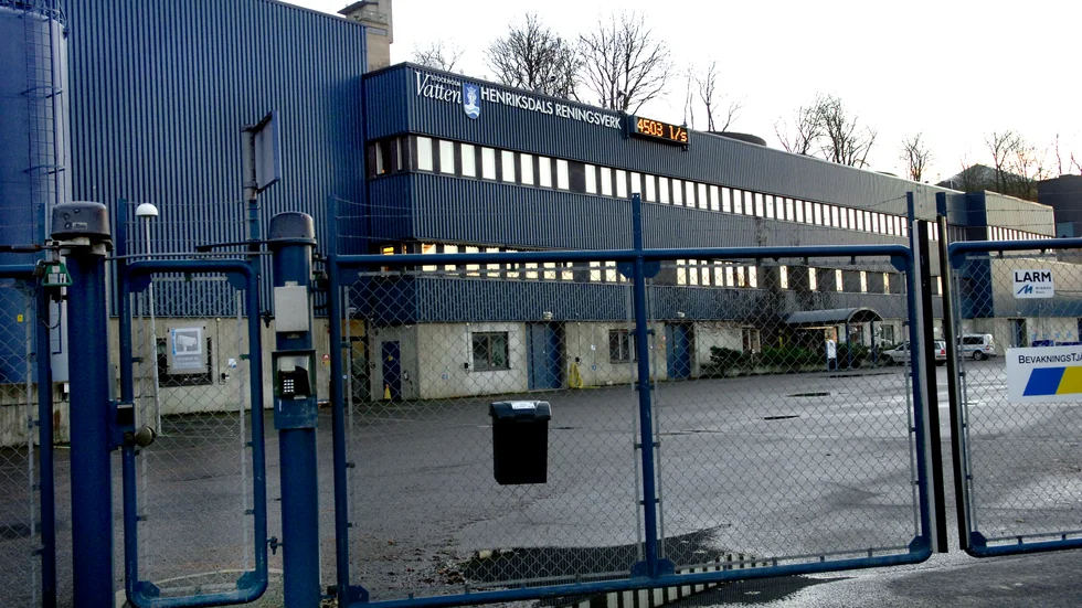 Henriksdals reningsverk. Arkivbild.