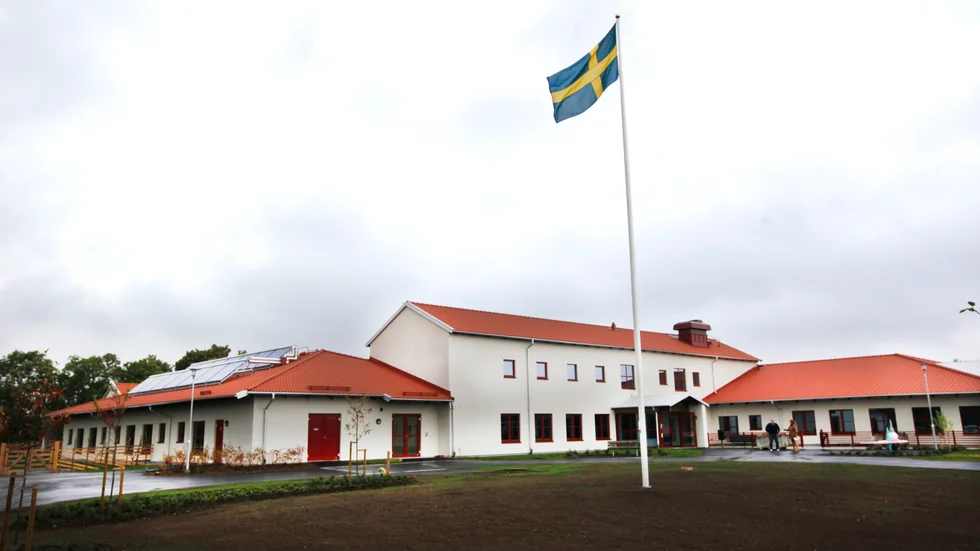 Nya äldreboendet i Katthammarsvik.